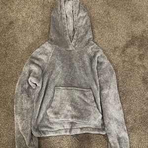 Cozy Gray Women's Hoodie Sweater